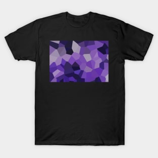 Large Purple Crystals T-Shirt